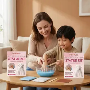DIY Creative Hand Mold Powder Set, Home Use Convenient 3D Model Powder, Handprint Memorial Kit, Durable & Easy-To-Use Design