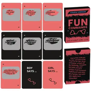 46PCS Couple Scratch Off Game Cards Fun Interactive Gift for Romantic Dates Adult Toys
