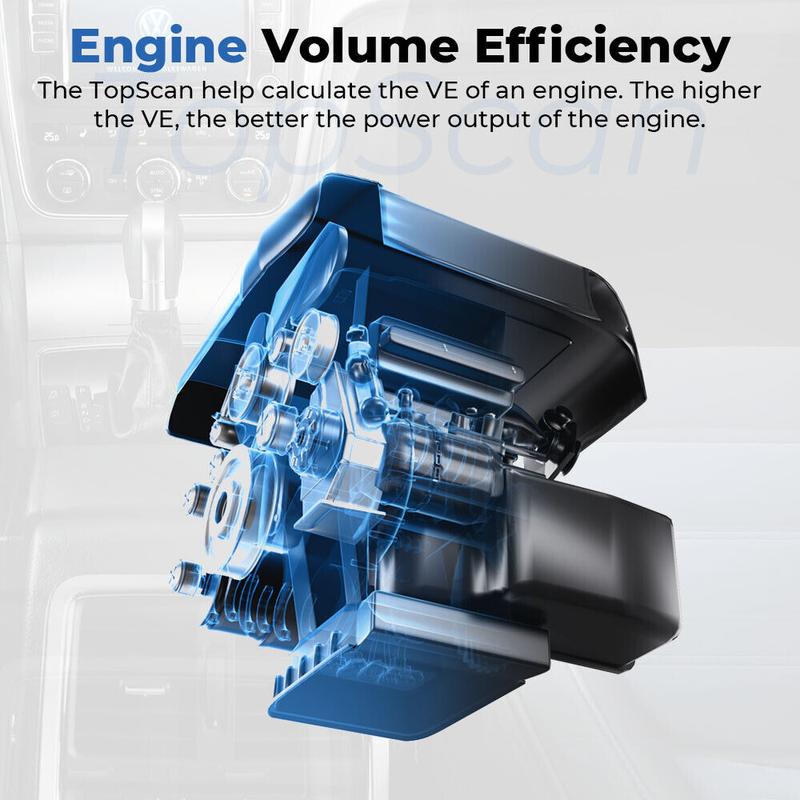 TOPDON TOPSCAN OBD2 Scanner Diagnostic Tool Full System AutoVIN Active Test