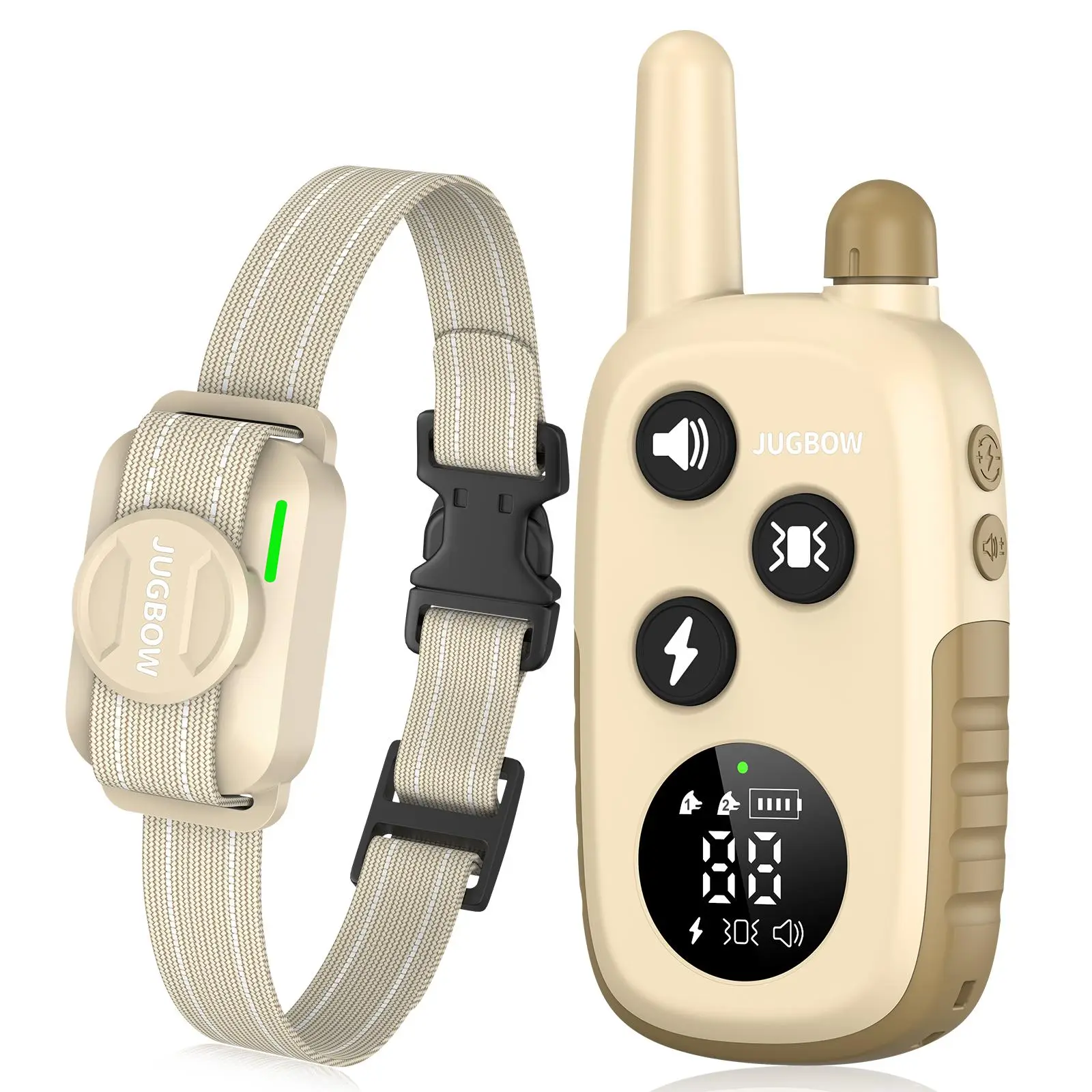 Jugbow Dog Collar-4200FT Dog Training Collar with Remote, IPX8 Waterproof E Collar for Dogs Training, Rechargeable e-Collar-DT56