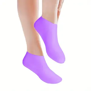 Silicone Socks for Dry Cracked Feet, Women's Moisturizing Footwear, Cracked Heel Relief, Comfortable & Effective Treatment
