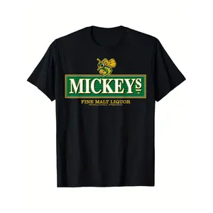 Mickey's Fine Malt Liquor T-Shirt (Standard Size) for Women, a Summer Must-Have