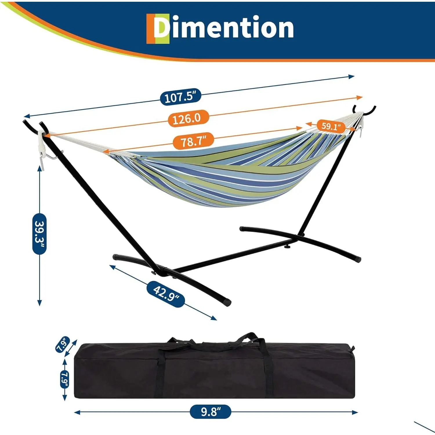 Light blue and green stripes design