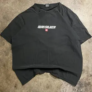 Quiksilver Tee for Men, Quiksilver Men's Black T-Shirt, Dad Gifts, Fathers Day