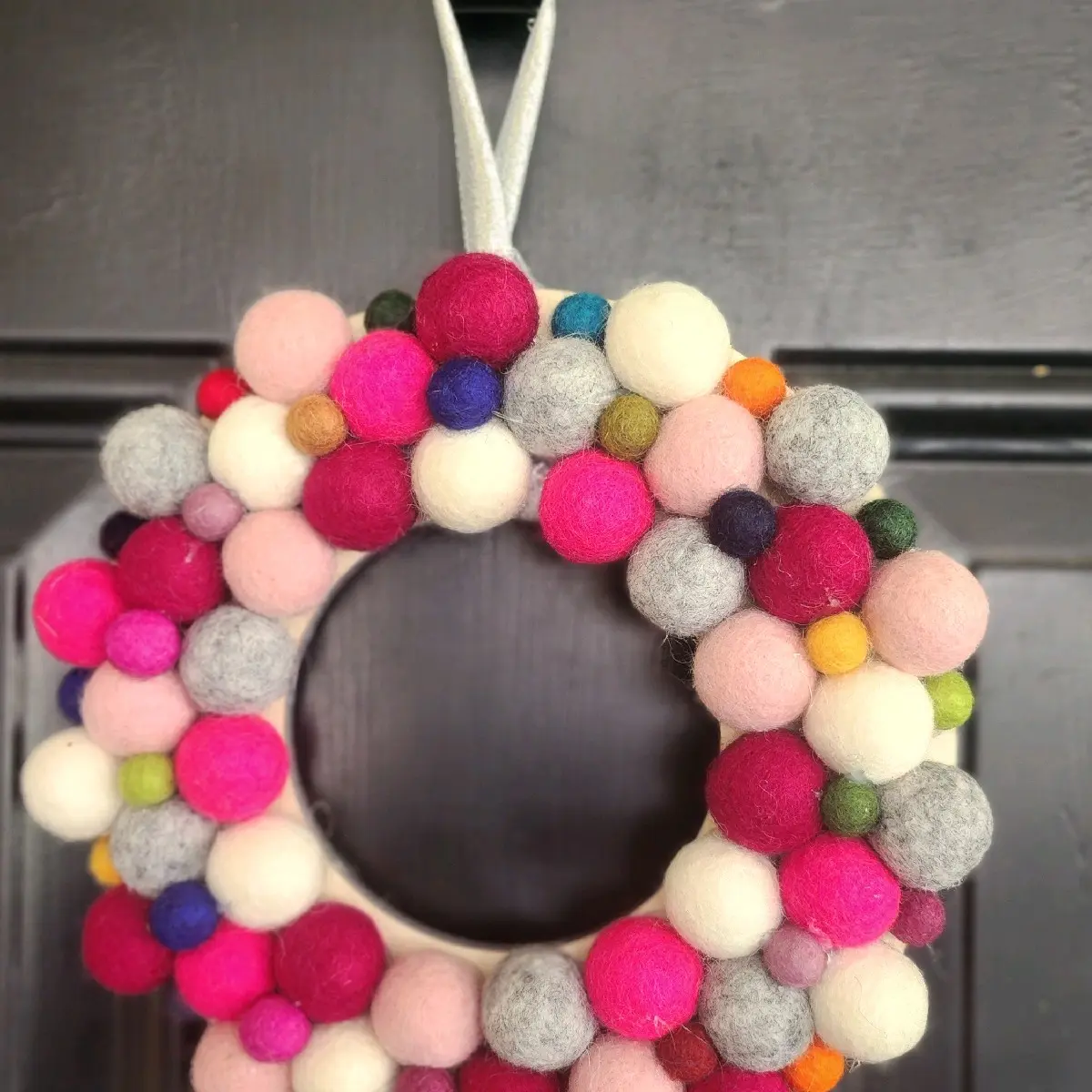 Bubble Wreath for door