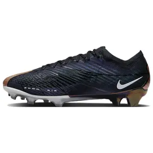 Nike Zoom Mercurial Vapor 15 Elite SE Round-Toe Lace-Up FG Football Cleats for Natural Grass with Composite Material, Shock Absorption, Anti-Slip, and Wear Resistance Trending Shoes, House White Official Shoes to Get / Maison Mihara