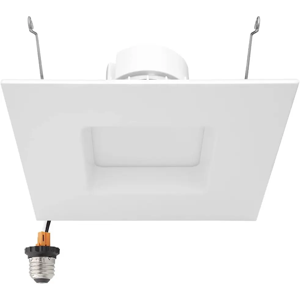 6 in. Retrofit Recessed Square LED Downlight, 1200 Lumens, 5 CCT