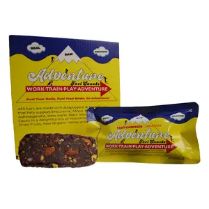 AFS bar 6 pack. Flavor - Tart Cherries & Mangos. Adaptogen & Superfood loaded nutrition bars. All real raw and organic ingredients. Providing Endurance, Mood & Mental clarity support.