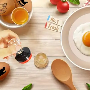 Creative Chicken Egg Design Stamp, 1 Count Cute Stamp, DIY Decorative Stamp for Scrapbooking, Journaling, Gift Wrapping, Greeting Card