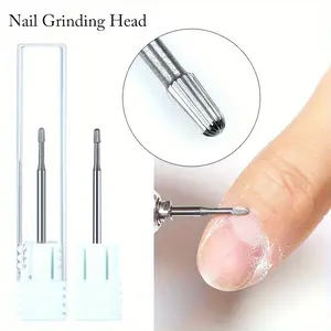 1 Piece 3/32 Inch Tungsten Carbide Nail Drill Bit, Professional Manicure Tool, Nail Art Tool for Electric Nail Grinder, Durable & Efficient Nail Care Accessory