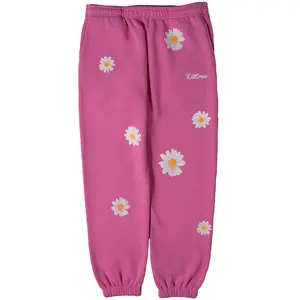 Kill Crew Daisy Oversized Lux Sweatpants Fit Soft Cuffed Cotton Comfort