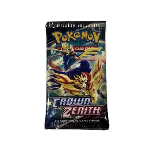 Pokémon Crown Zenith Booster Pack - 10 Additional Game Cards with Rare & Powerful Pokémon Cards for Collectors and Competitive Players