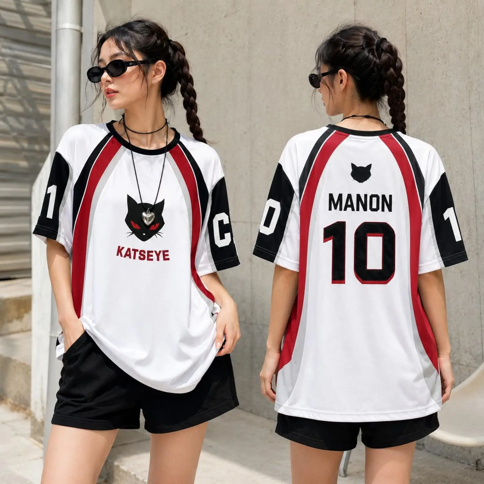 Custom KATSEYE Jersey | Personalized Name & Number Kpop Concert Shirt | Unisex Hockey Jersey | Gift for Pop Fans Streetwear