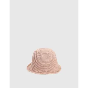 URBAN REVIVO 2026 Spring Unisex Cotton Blend Knitted Bucket Hat, Stylish Hat, 1-Size Sports & Outdoor Accessory, Style UAWA40206