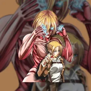 Female Titan Weatherproof Sticker