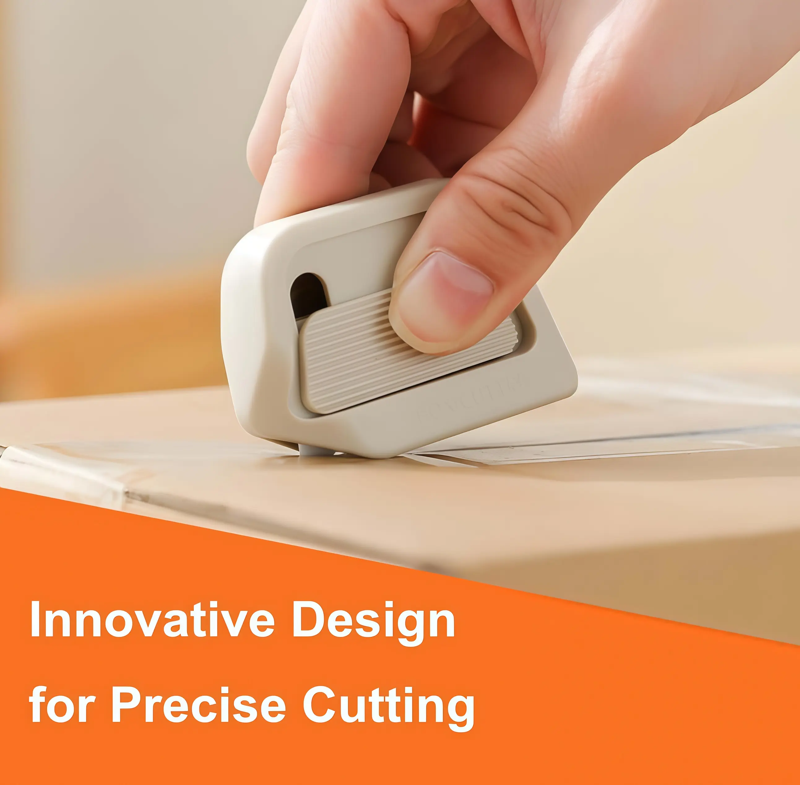 Ceramic Box Cutter Knife - Paper Cutters with Automatic Rebound, Magnetic Suction, Portable Cutting Supplies for Home Office Use on Wall Tiles, PVC 3D Panels, Grout, Wallpaper Sheets, Hexagon Plastic Items