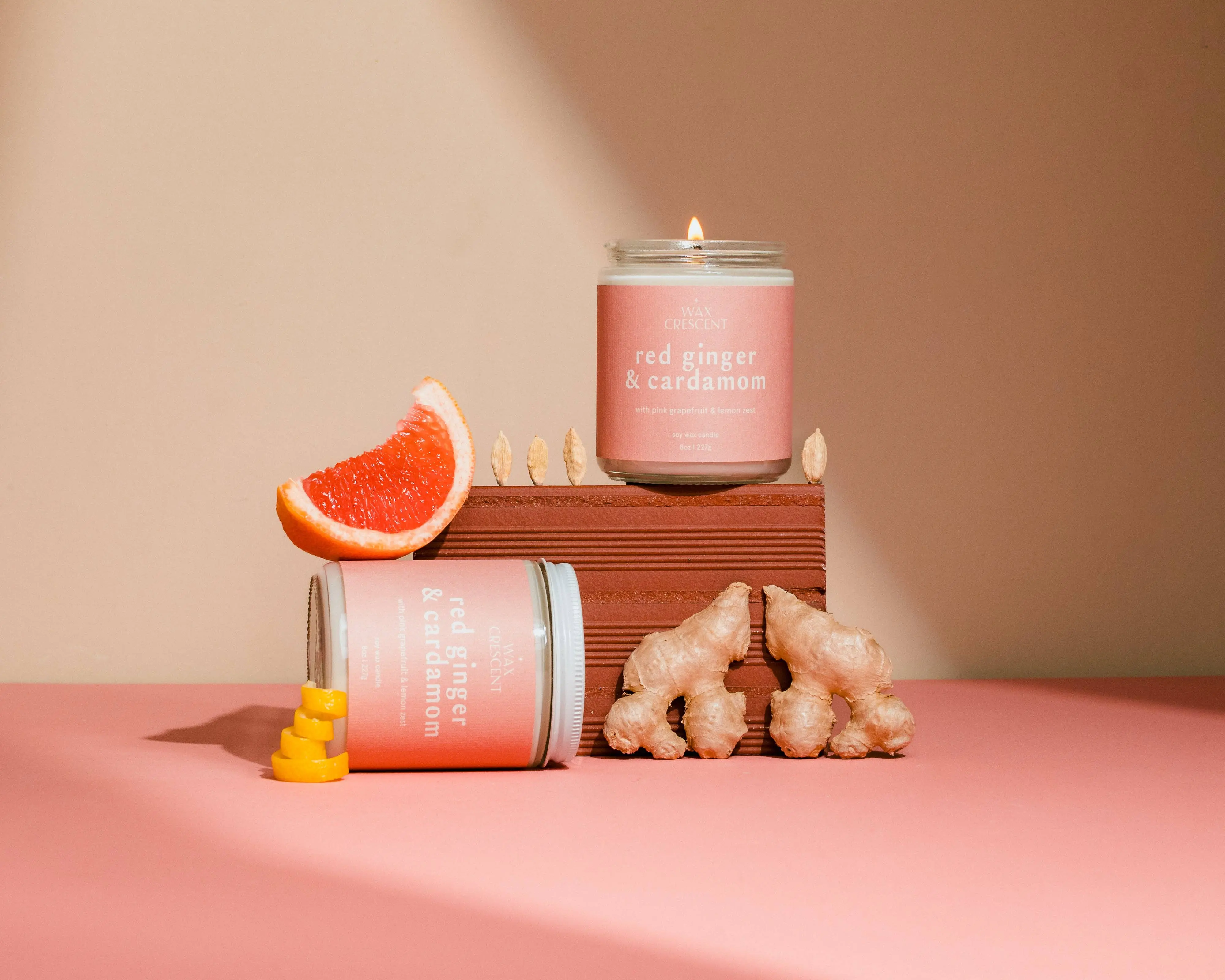 Red Ginger & Cardamom Candle
