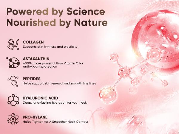 Misoour Neck Mask Set:Collagen Peptide Anti-Wrinkle Neck Mask + Astaxanthin Firming & Smoothing Serum|Reduce neck wrinkles, Moisturize and brighten,Firm and lift#TikTokShopBlackFriday