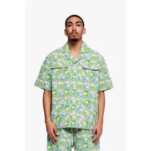 Freedom Button Down Green