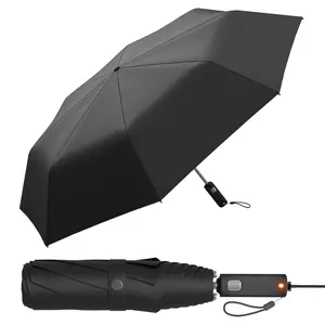RUMBRELLA Intelligent Electric Umbrella One Button Automatic Opening And Closing Folding Umbrella Anti-UV Travel Umbrella