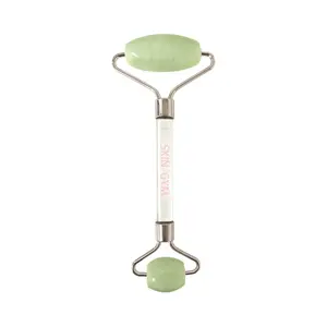 Skin Gym Jade Facial Roller Facial Massage & Skincare Support | Natural Jade Stone & Smooth Rolling Design