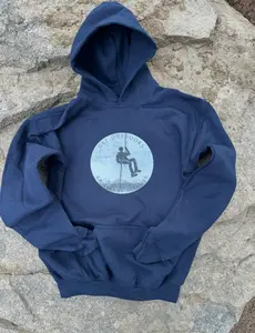 Solo Climber-Youth Heavy Blend Hooded Sweatshirt