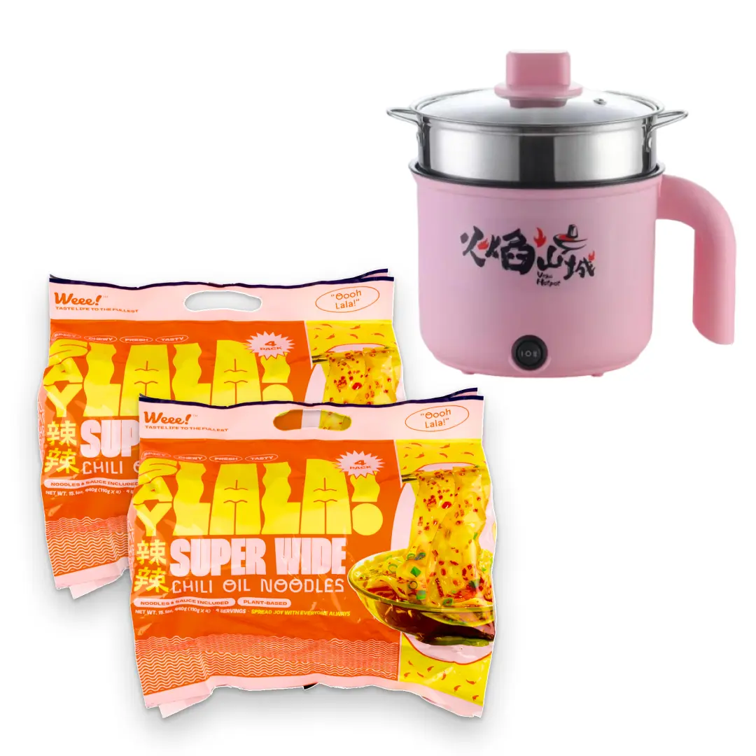 2 Packs & Cooking Pot