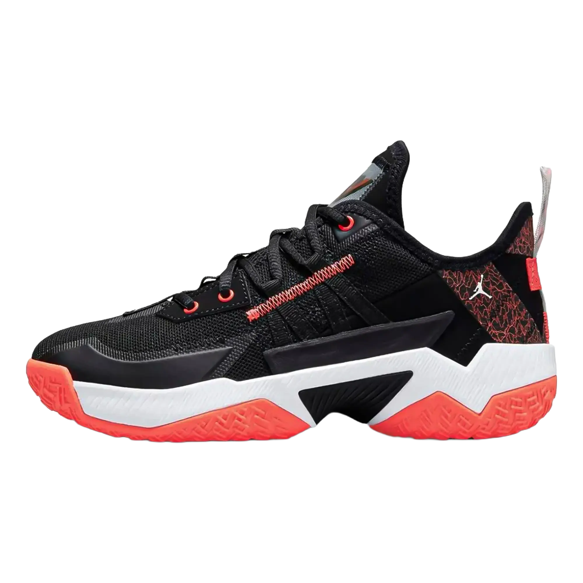 Jordan One Take 2 GS "Black Bright Crimson" CZ0840 006