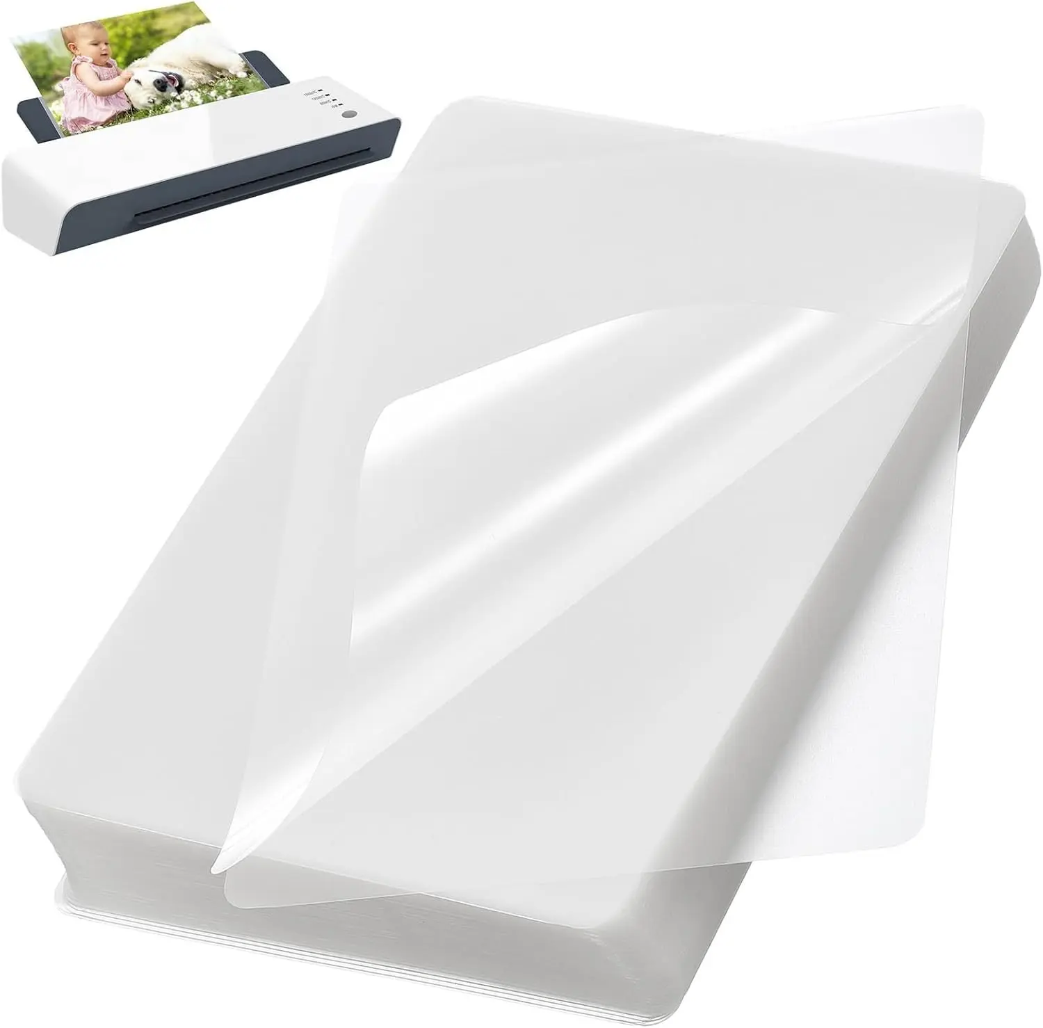 100 Pack Laminating Sheets, 9 x 11.5 Inch Clear Thermal Laminating Pouches for Thermal Laminator, 5 Mil Lamination Sheet Paper, Letter Size, HeatSeal
