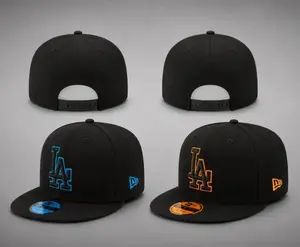 New Era MLB 59FIFTY Snapback Cap - NY Yankees/LA Dodgers Anniversary Patch, Unisex Classic Sport Streetwear, Adjustable Fit Sports Collectible Headwear