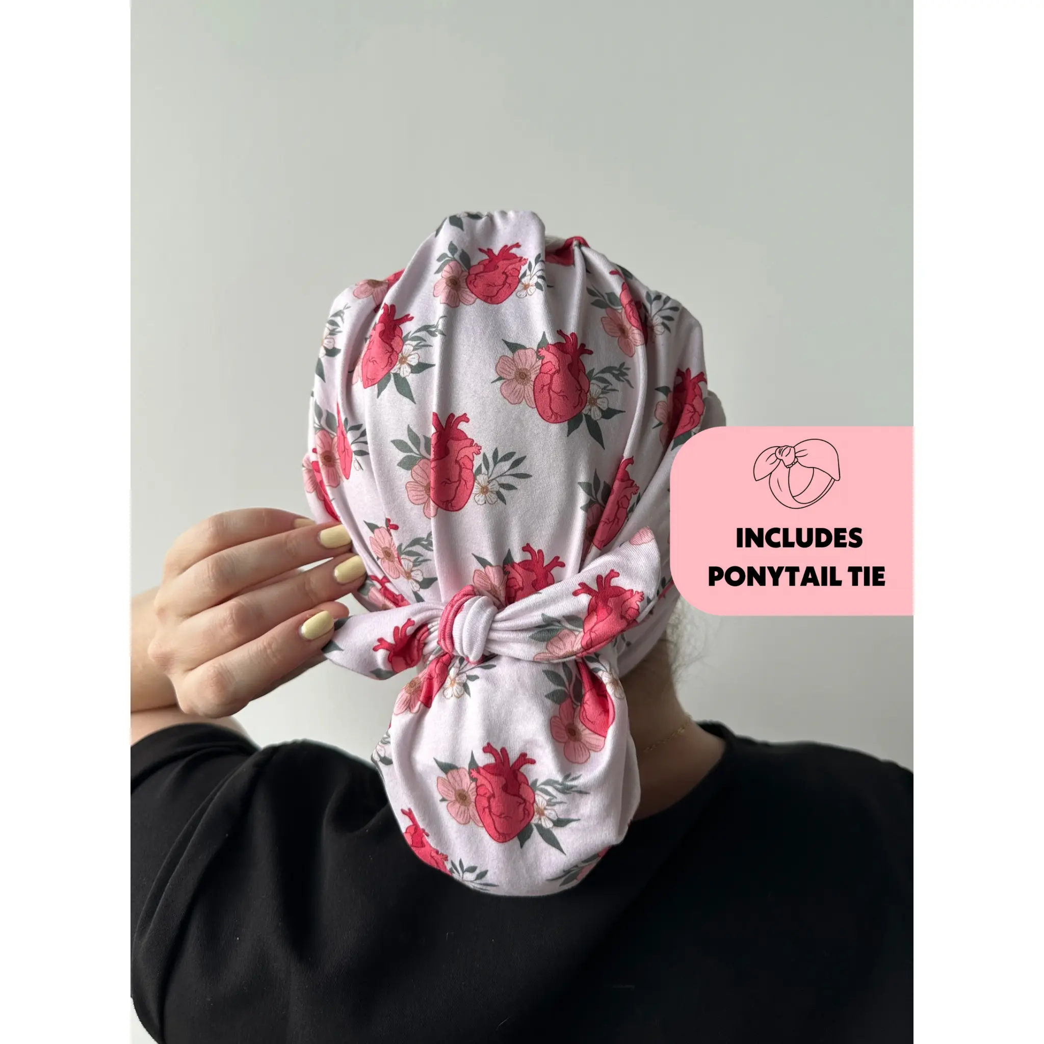 DuoStyle Scrub Hat - Anatomical Hearts