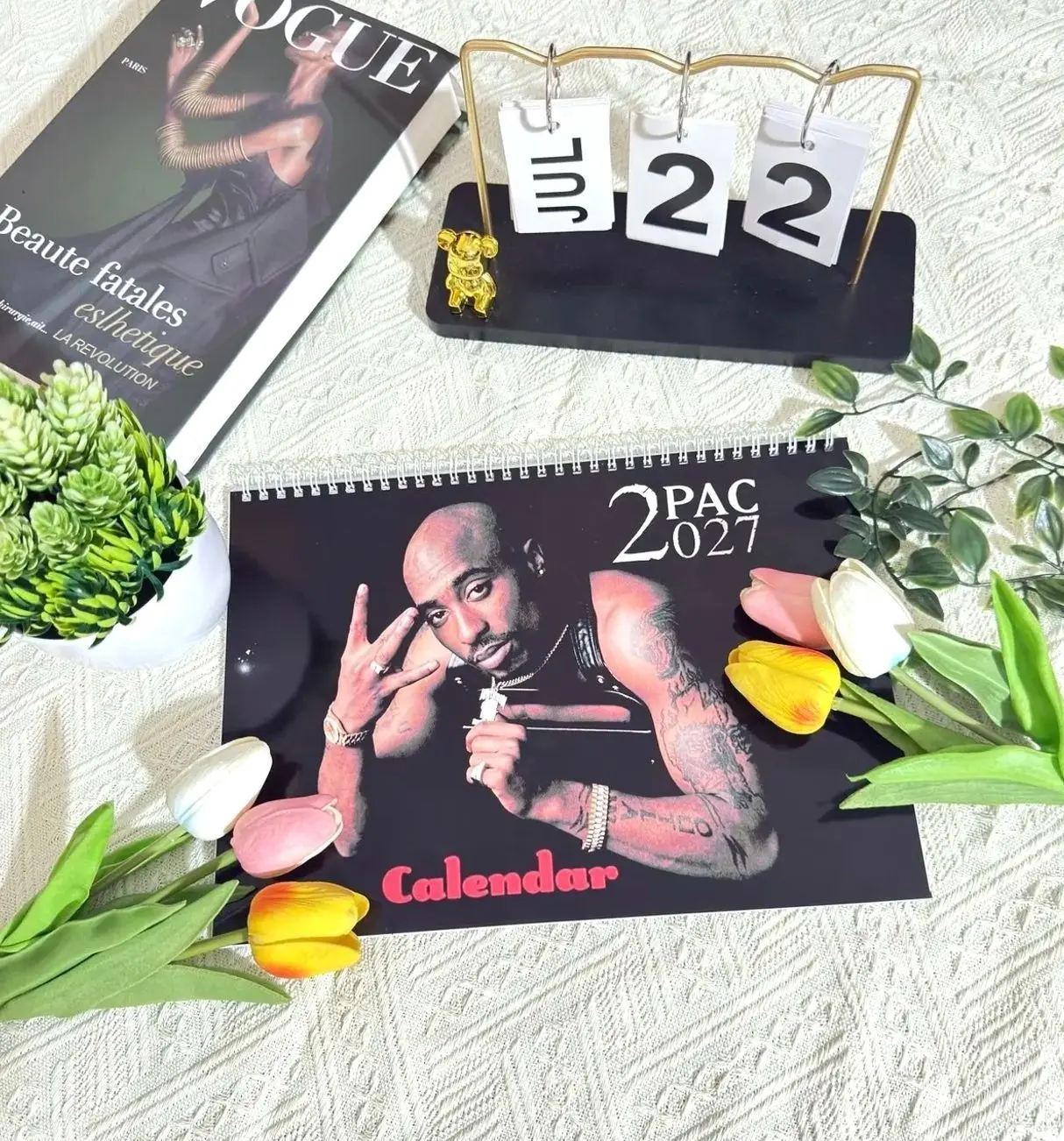 Tupac 2027 Calendar