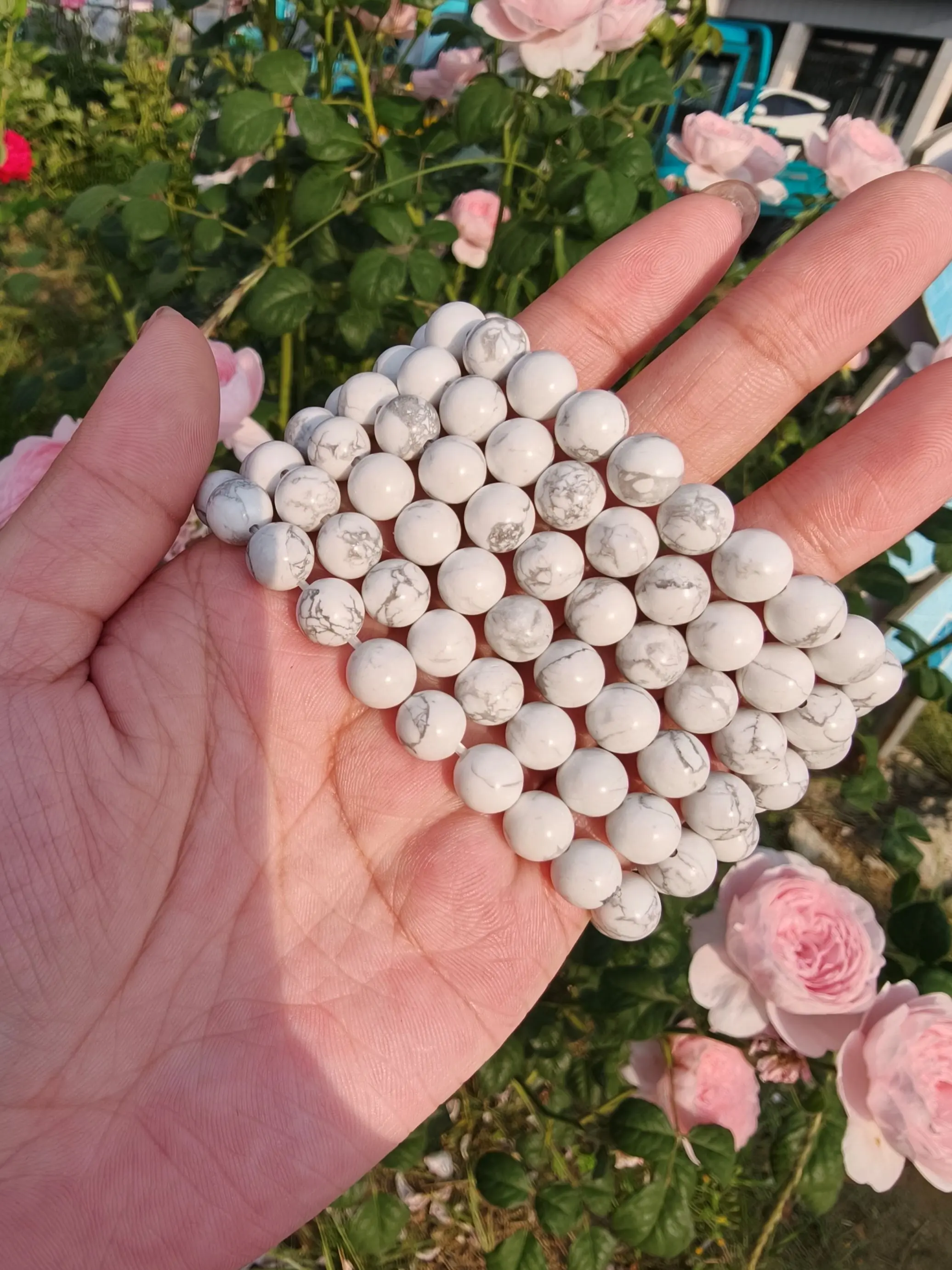 Cristy(8911)gc.howlite bracelet