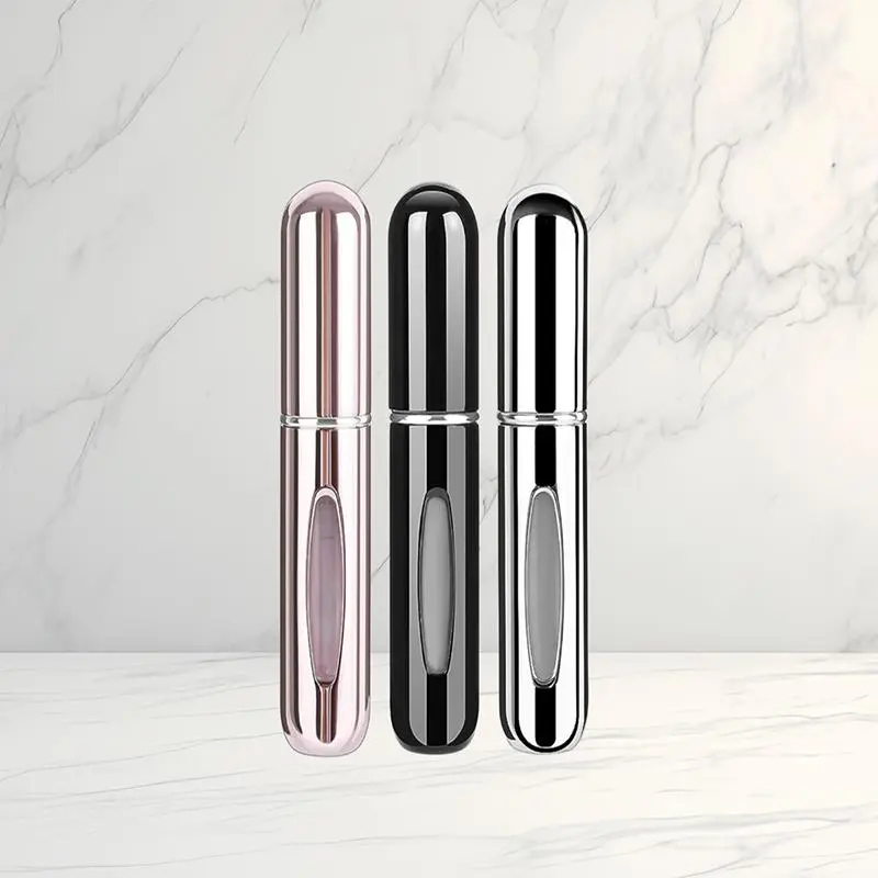 10ml Empty Perfume Spray Bottle, 3 Counts Portable Refillable Perfume Atomizer, Empty Perfume Dispenser for Travel, Outing, Camping, Hiking, Summer Gift Ideas