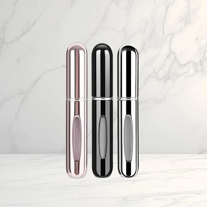 10ml Empty Perfume Spray Bottle, 3 Counts Portable Refillable Perfume Atomizer, Empty Perfume Dispenser for Travel, Outing, Camping, Hiking, Summer Gi