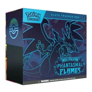 Phantasmal Flames ETB: Pokemon TCG Elite Trainer Box MEG2