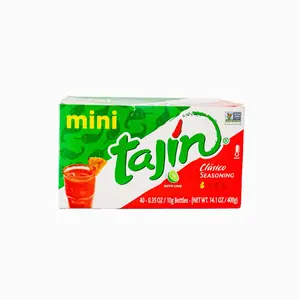 Tajin Fruit Seasoning Mini C-Stores - Chile Peppers Salt Lime Blend in Miniature Size for Flavorful Snacks Chili Spice