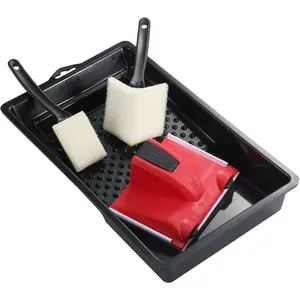 Paint Edger with Trim and Touch-Up Pad, Corner Painter, Paint Tray, Painting Wall Edges Pad for Home Interior, Paint a Room Quick and Easy, Paint Edger Tool for Walls