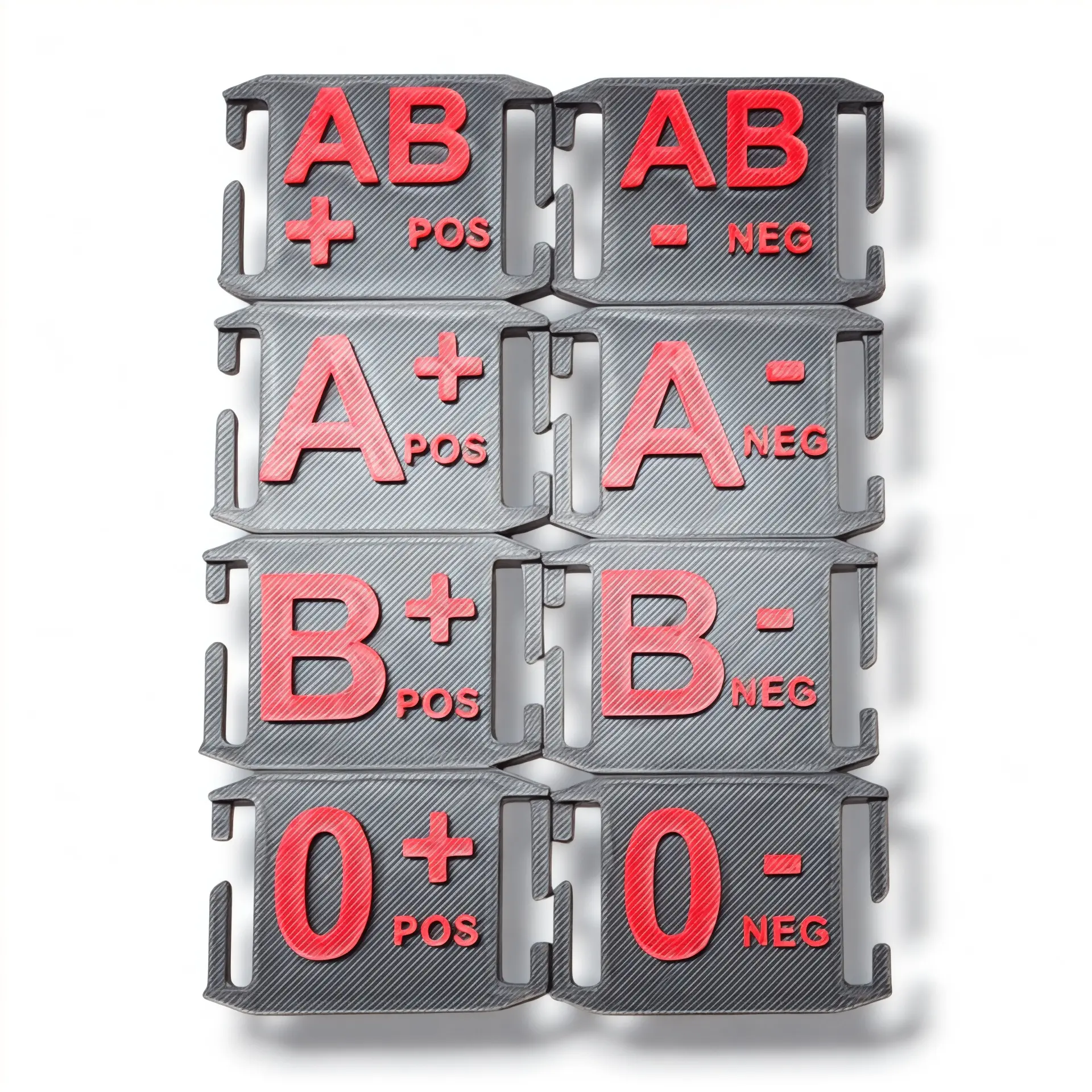 MOLLE Mounted Blood Type Tag – Tactical Medical ID Marker | NK Tactical