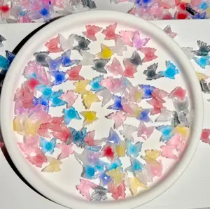Mini Butterflies resin charm-flat back