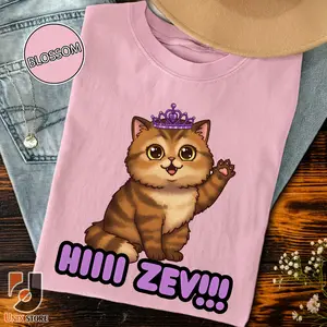 Hi, Zev! - Princess Donut Shirt - Donut and Zev Are Real Gossip Girls, Dungeon Crawler Carl T-shirt