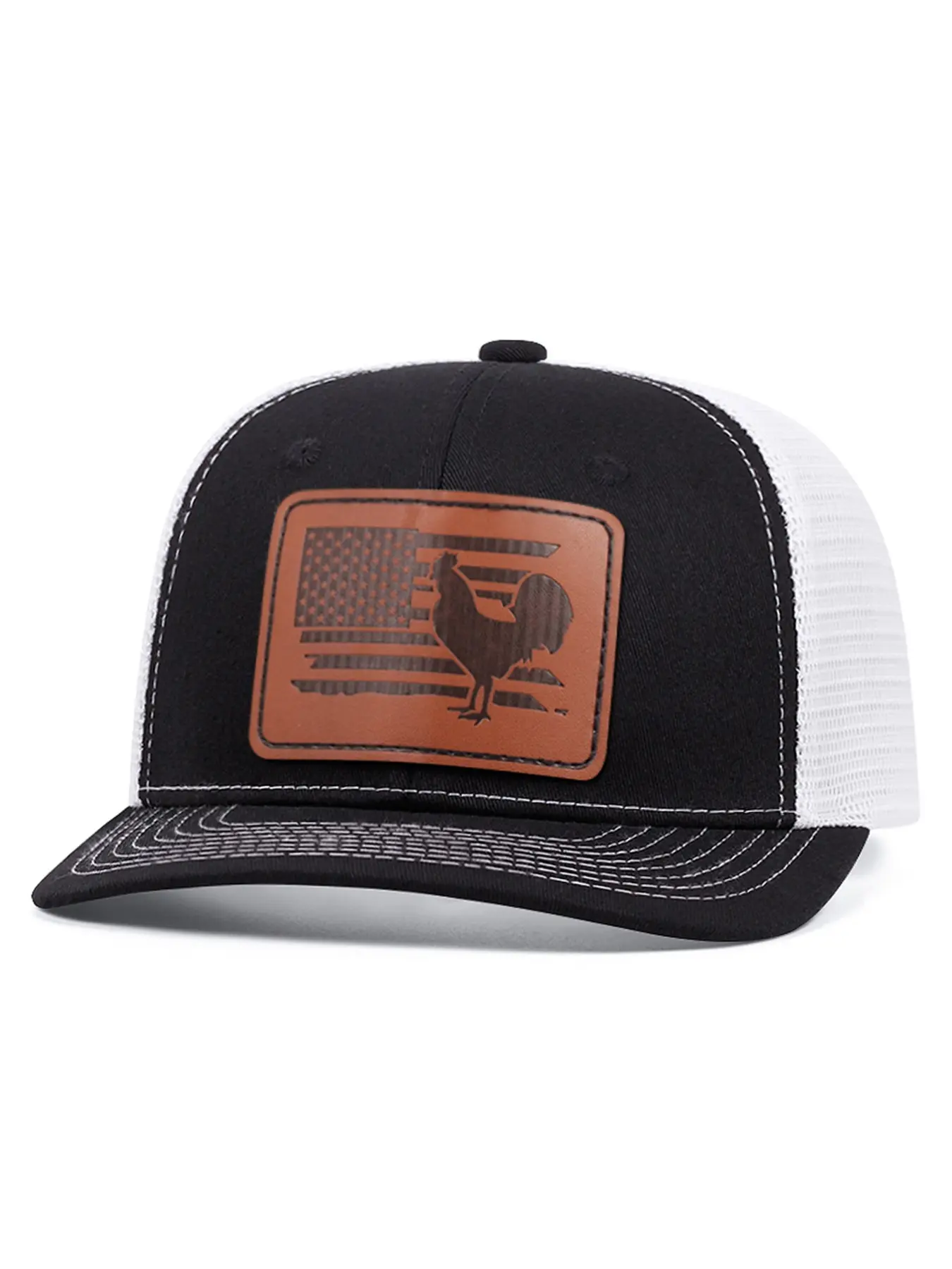 2026 New Fashionable Creative Breathable Mesh Hat Labeling Rooster Print Street Hip Hop Hat Skateboarding Hat Outdoor Sports Sunshade Hat Daily Commuter Decorative Hat Male Female Same Style Casual Baseball Cap Adjustable Hat