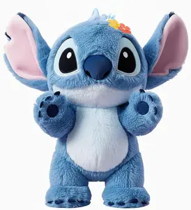 MINISO Disney Poseable Stitch Quirky & Fun Free-Style Toy - Cute, Soft, Collectible | Perfect Easter & Birthday Gift