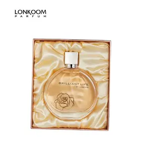 LONKOOM 100ml Brilliant Life EDP Spray Perfume for Unisex for Music Festival Makeup, Women's Perfume, Floral & Fruity Notes Long Lasting Perfumes, Summer Gift, High Quality Fragrance