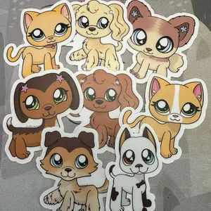 LPS Popular fanart vinyl stickers