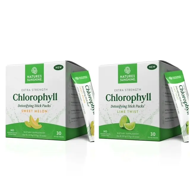 Daily Detox Duo: Sweet Melon & Lime Twist Chlorophyll