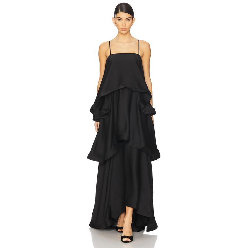 ELLIATT Tilly Maxi Dress in Black