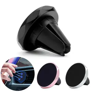 Magnetic Car Phone Holder, Mini Size Air Vent Clip Smartphone Bracket, Mobile Phone Stand Car Mount, Cell Phone Car Mount, Auto Accessories Decorations