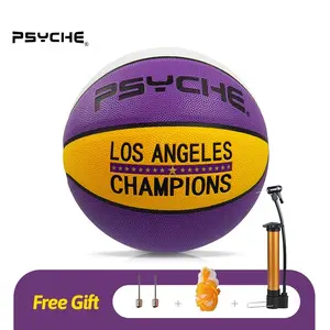 Psyche Basketball Size 7 Original Leather Basketball Ball For Adult Youth Indoor Outdoor Training Basketball Ball