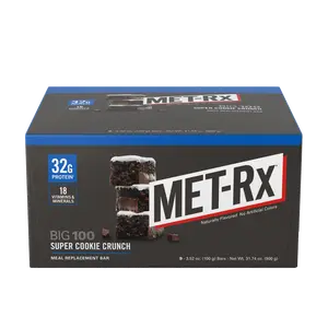 MET-RX Big 100 Super Cookie Crunch Protein Bars